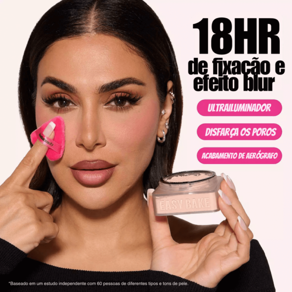 HUDA BEAUTY - Easy Bake Blurring Loose Baking & Setting Powder - Imagem 4