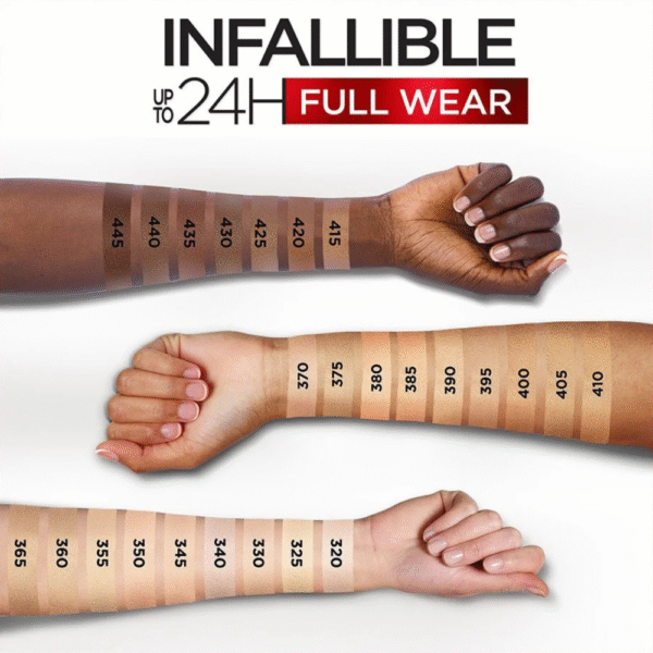 Corretivo Loreal Infallible Full Wear Waterproof Concealer   Alta Cobertura que Dura 24 Horas - Imagem 6
