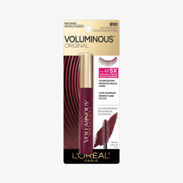 Máscara de Cílios Loreal Voluminous Original 950 Deep Burgundy