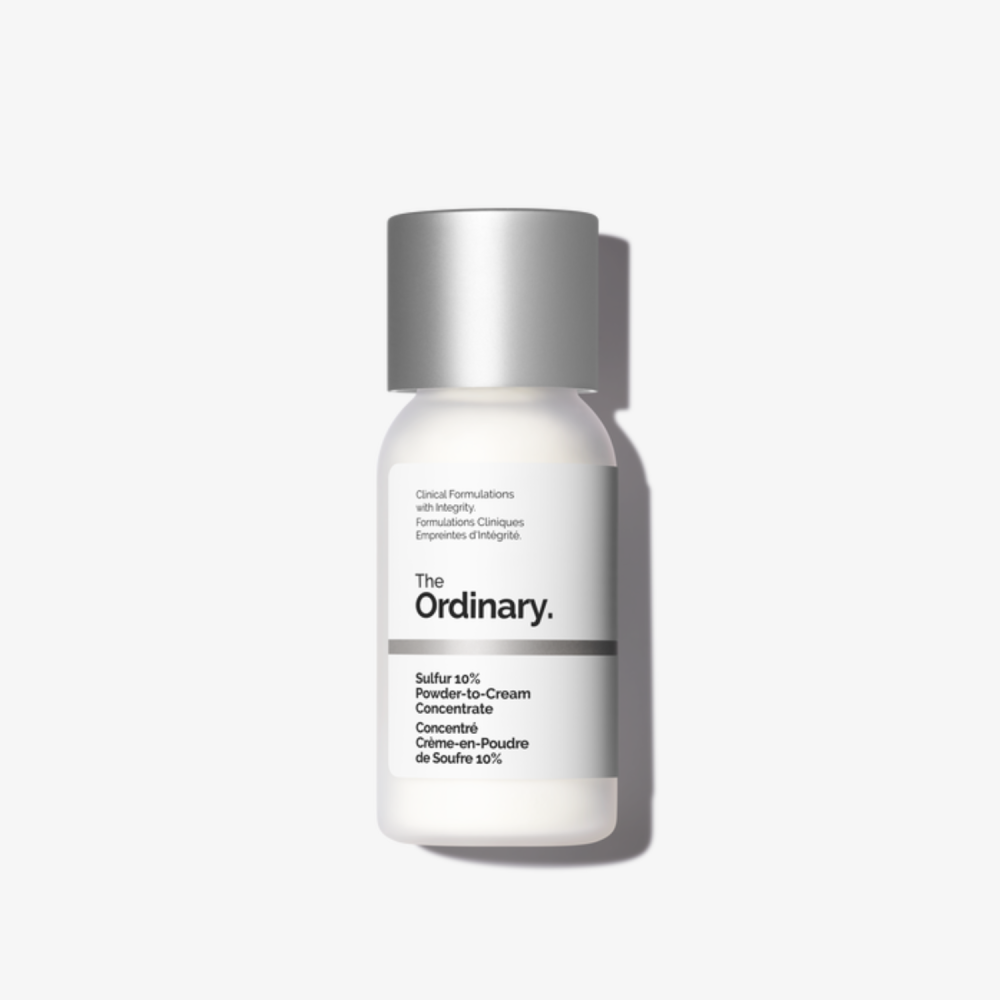 8ceb454c6e124b9398f1b62dd352fa6d.png Concentrado Antiacne The Ordinary Sulfur 10% Powder-to-Cream combate espinhas rápido - Imagem 1
