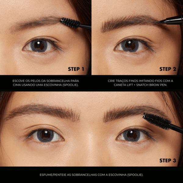 NYX Caneta para Sobrancelhas Lift & Snatch Brow Tint Pen - Efeito Fio a Fio - Imagem 4