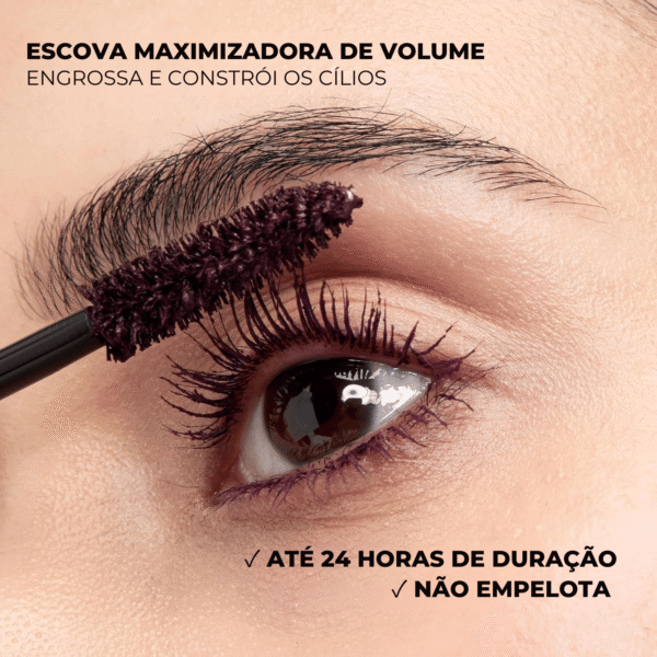 Máscara de Cílios Loreal Voluminous Original 970  Deep Violet - Imagem 3