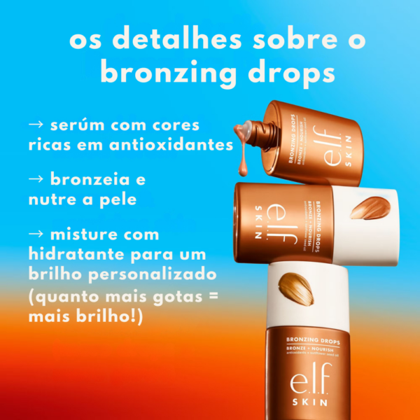 Elf Bronzing Drops | Sérum Bronzeador com Glow Natural - Imagem 2