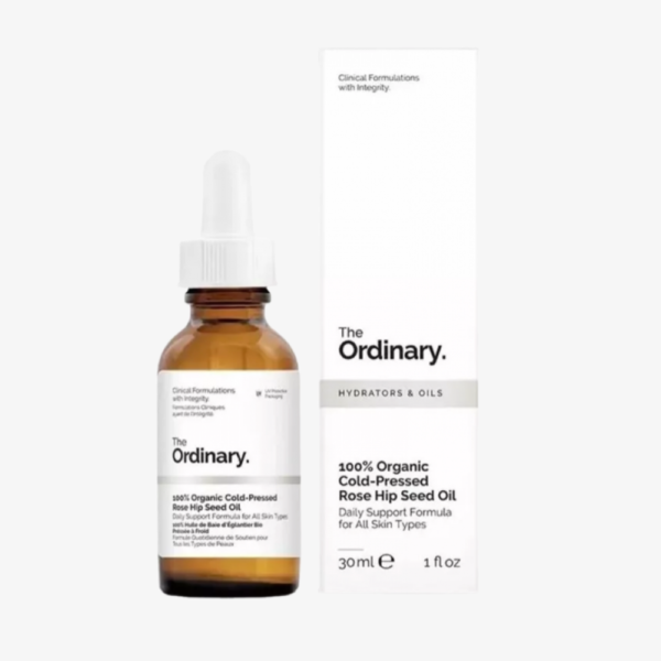 The Ordinary Rosa Mosqueta 100% Organic Cold-Pressed Rose Hip Seed Oil 30ml - Nutrição e regeneração para a pele