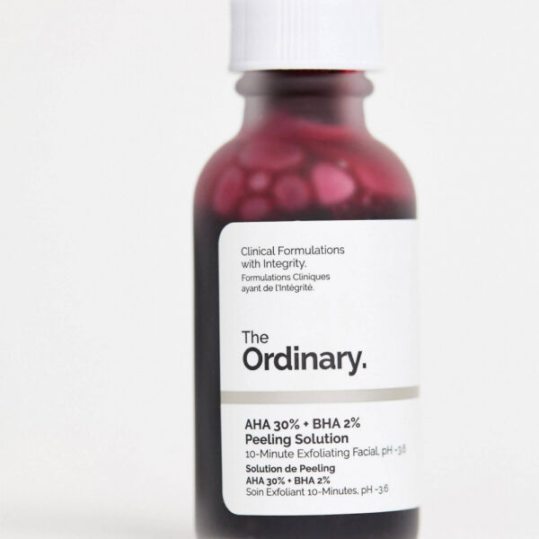 The Ordinary AHA 30% + BHA 2% Peeling Solution 30ml - Renovação e luminosidade para a pele - Imagem 3